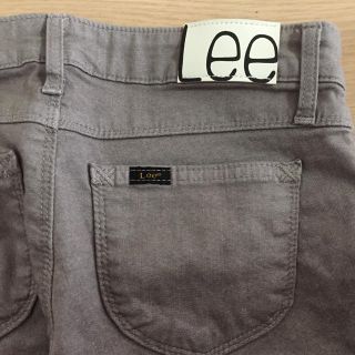 リー(Lee)のLee  Lady Lee WINTER　JEGGINGS スキニー グレー(スキニーパンツ)