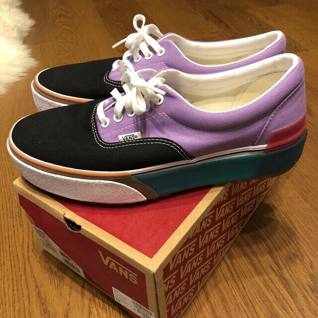 VANS(ヴァンズ)の美品【Vansヴァンズ】Era Stackedエラスタックド28cm厚底エラ メンズの靴/シューズ(スニーカー)の商品写真