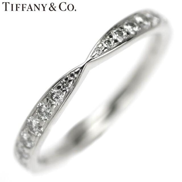 Tiffany & Co.(ティファニー)のティファニー Pt950 ダイヤモンド リング ハーモニーハーフサークル レディースのアクセサリー(リング(指輪))の商品写真
