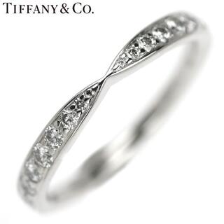 ティファニー(Tiffany & Co.)のティファニー Pt950 ダイヤモンド リング ハーモニーハーフサークル(リング(指輪))
