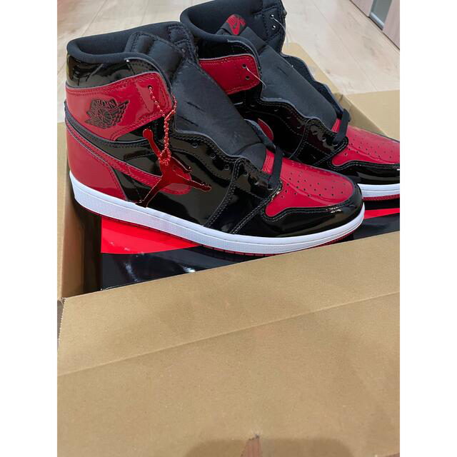 Air Jordan 1 High OG "Patent Bred"27.5cm