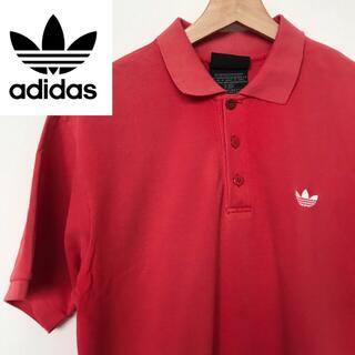 アディダス(adidas)のadidas Originals レッド ポロシャツ(ポロシャツ)