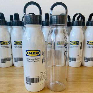 イケア(IKEA)のIKEA 水筒 500ml （ホワイト&ダークグレー）(タンブラー)