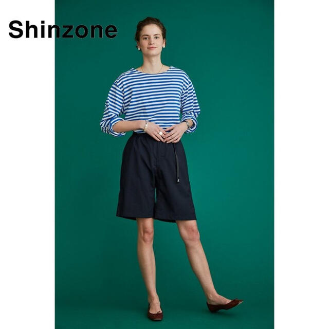 Shinzone(シンゾーン)の新品未使用タグ付き　シンゾーンxグラミチ　ハーフパンツ レディースのパンツ(ハーフパンツ)の商品写真