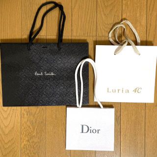 ディオール(Dior)のショッパー　紙袋　3枚セット(ショップ袋)