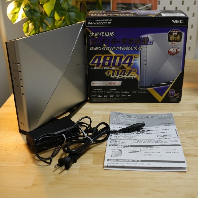 NEC 無線LANルーター PA-WX6000HPNECメーカー型番