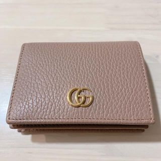 Gucci - 【GUCCI】〔GG マーモント〕 レザー カードケース（コイン