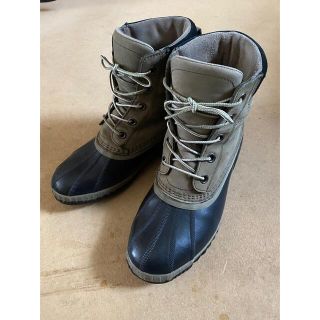 ソレル(SOREL)のSOREL  CHEYANNE II カーキ　28.5cm  訳あり(ブーツ)