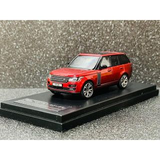 レンジローバー　レッド　1/64 ミニカー　SUV ランドローバー　LCD 赤