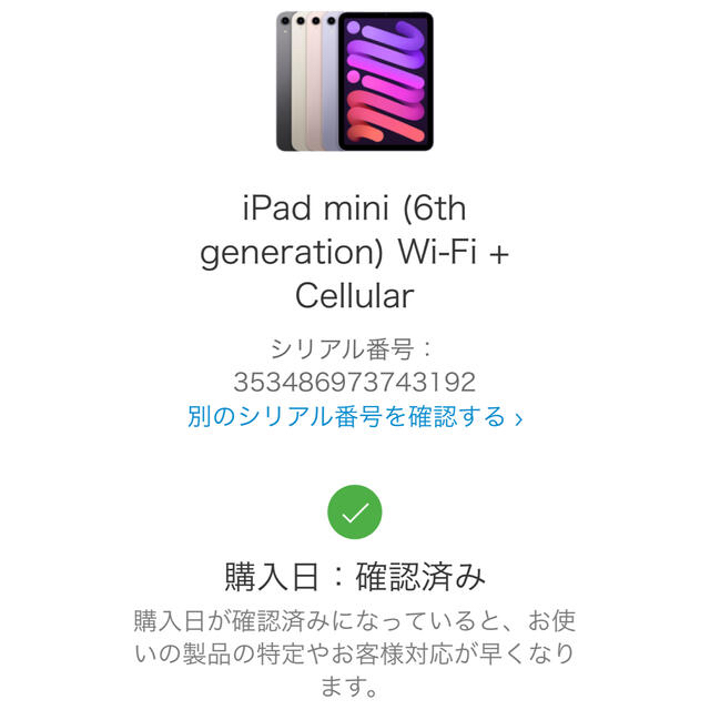 Apple(アップル)のiPad mini 6 Wi-Fi+Cellular 64GB スペースグレイ スマホ/家電/カメラのPC/タブレット(タブレット)の商品写真