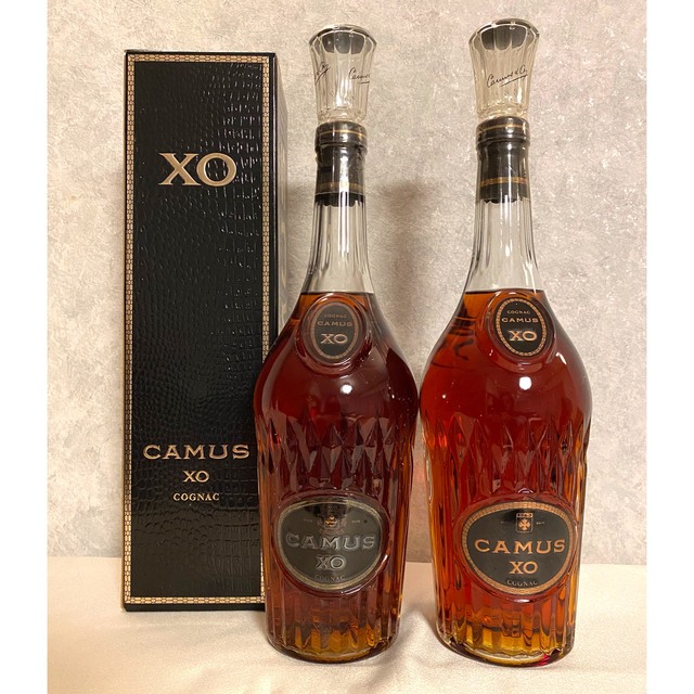 CAMUS XO COGNACカミュー 2本セット ブランデー 洋酒 700ml