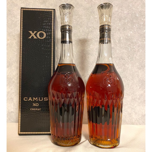 CAMUS XO COGNACカミュー 2本セット ブランデー 洋酒 700ml - ブランデー