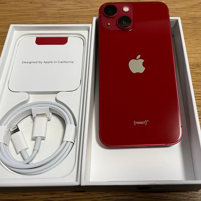 スマホ/家電/カメラiPhone13mini レッド