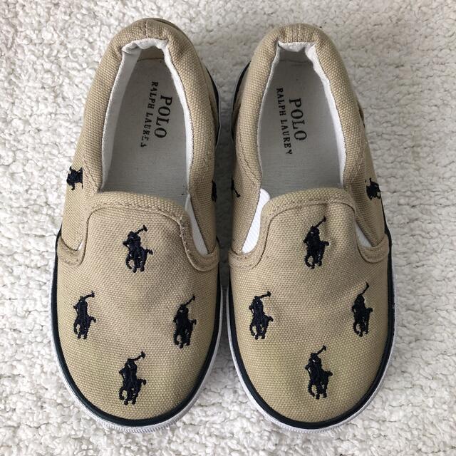 Ralph Lauren(ラルフローレン)のラルフローレン　スニーカー　スリッポン　14cm キッズ/ベビー/マタニティのベビー靴/シューズ(~14cm)(スリッポン)の商品写真