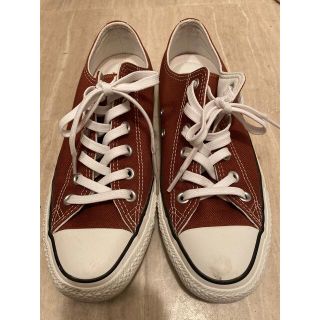 コンバース(CONVERSE)のコンバース オールスター ローカット ブラウン 25cm(スニーカー)