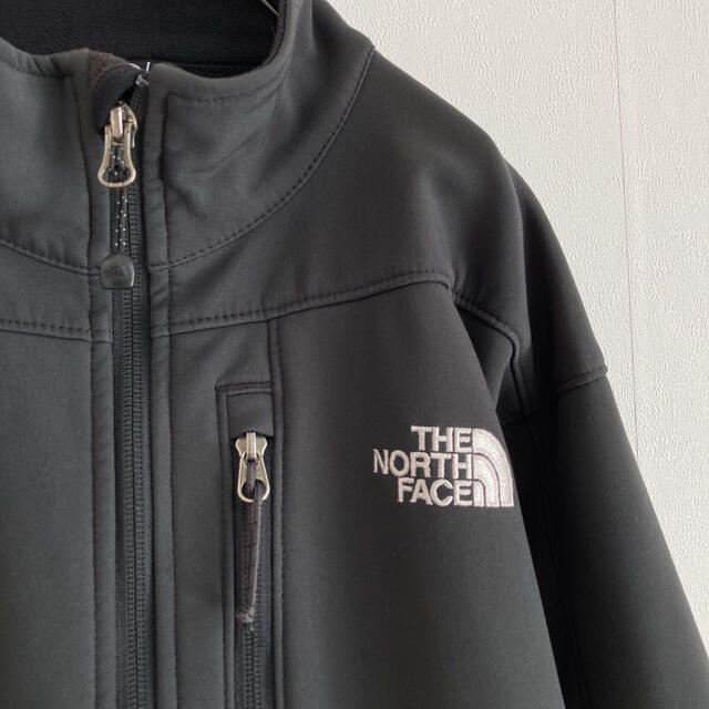 US THE NORTH FACE ソフトシェル ジャケット ブルゾン 黒