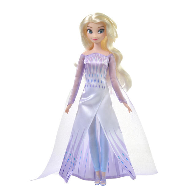 Disney(ディズニー)のアナと雪の女王　エルサ　アナ　ペアセット　クラシックドール　ヘアブラシ付き キッズ/ベビー/マタニティのおもちゃ(ぬいぐるみ/人形)の商品写真