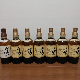 サントリー(サントリー)のサントリー　山崎　12年 700ml６本　NA 700ml１本　計７本　未開栓品(その他)