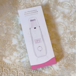 ★新品未使用！超音波ウォーターピーリング  美顔器★(フェイスケア/美顔器)