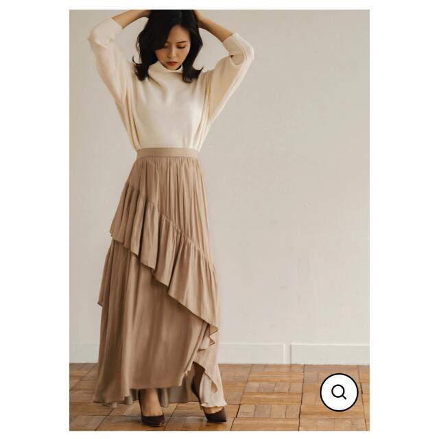 SNIDEL - sachat(サーシャ) Asymmetrical Tiered Skirt