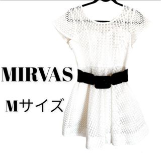 MIRVAS 渋谷109 ワンピース　春夏　レディース　白(ひざ丈ワンピース)