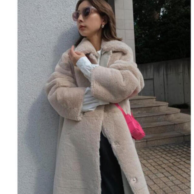 新しい季節 ameri many way fake boa coat | badenbaden-net.com