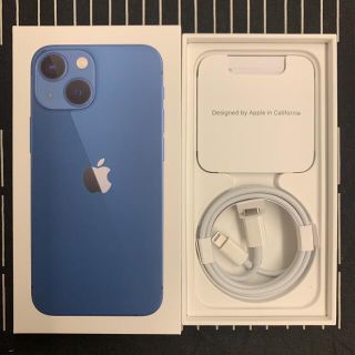 アイフォーン(iPhone)のiPhone13mini Blue 128G 空箱(その他)