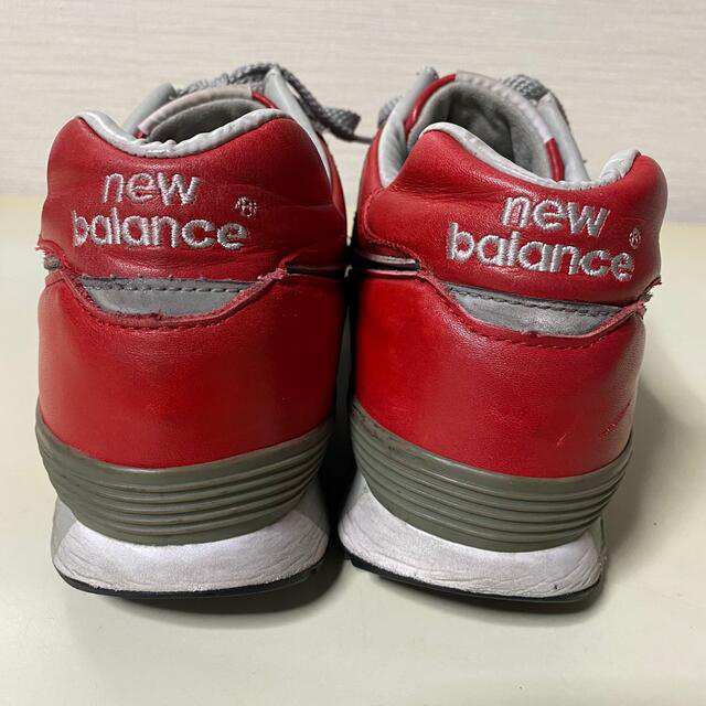 New Balance(ニューバランス)の人気！ニューバランス メンズ スニーカー 576 RED 26.5cm メンズの靴/シューズ(スニーカー)の商品写真