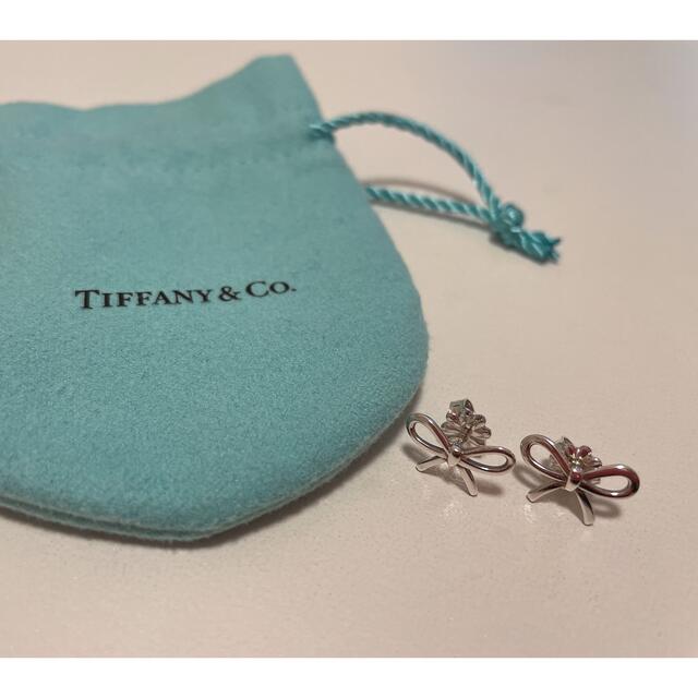 Tiffany & Co.(ティファニー)の【TIFFANY＆CO. 】ティファニーリボンピアス レディースのアクセサリー(ピアス)の商品写真