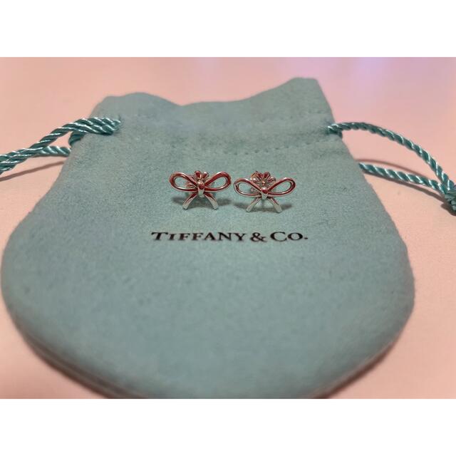 Tiffany & Co.(ティファニー)の【TIFFANY＆CO. 】ティファニーリボンピアス レディースのアクセサリー(ピアス)の商品写真