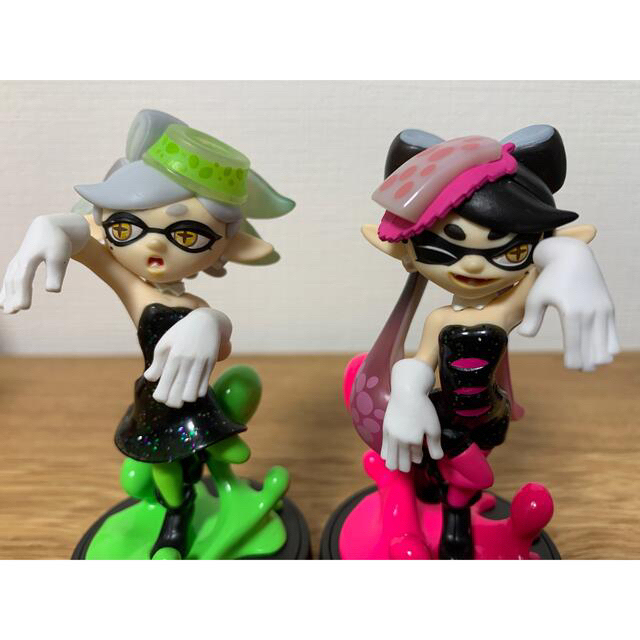 Nintendo Switch(ニンテンドースイッチ)のamiibo シオカラーズ オマケ付き splatoon アオリ ホタル エンタメ/ホビーのフィギュア(ゲームキャラクター)の商品写真