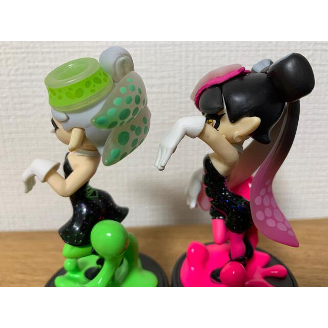 Nintendo Switch(ニンテンドースイッチ)のamiibo シオカラーズ オマケ付き splatoon アオリ ホタル エンタメ/ホビーのフィギュア(ゲームキャラクター)の商品写真