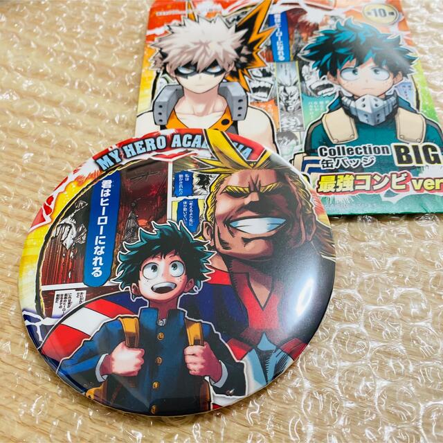 僕のヒーローアカデミア 緑谷出久 オールマイト 缶バッジ ヒロアカ展 | フリマアプリ ラクマ