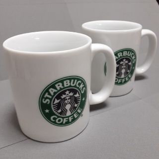 スターバックスコーヒー(Starbucks Coffee)のスターバックス　ロゴ　マグカップ　【キレイほぼ新品】　Starbucks(グラス/カップ)