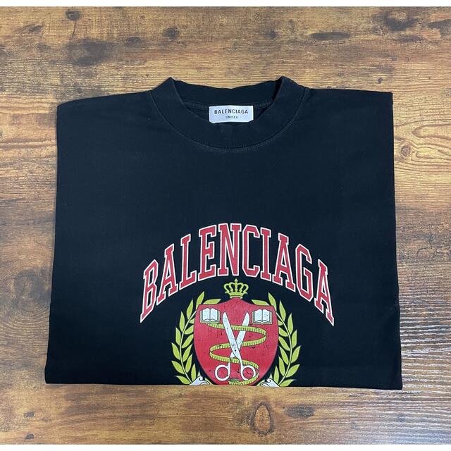 BALENCIAGA バレンシアガ カレッジ ミディアムフィット Tシャツ 