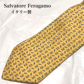 サルヴァトーレフェラガモ(Salvatore Ferragamo)のSalvatore Feragamo  フェラガモ　春ネクタイ　可愛いワンちゃん(ネクタイ)