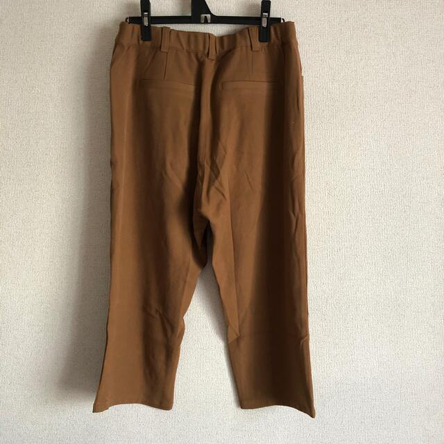 ニッセン(ニッセン)の新品 パンツ ブラウン 80-103 大きいサイズ レディースのパンツ(カジュアルパンツ)の商品写真