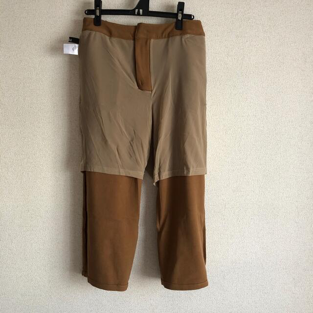 ニッセン(ニッセン)の新品 パンツ ブラウン 80-103 大きいサイズ レディースのパンツ(カジュアルパンツ)の商品写真