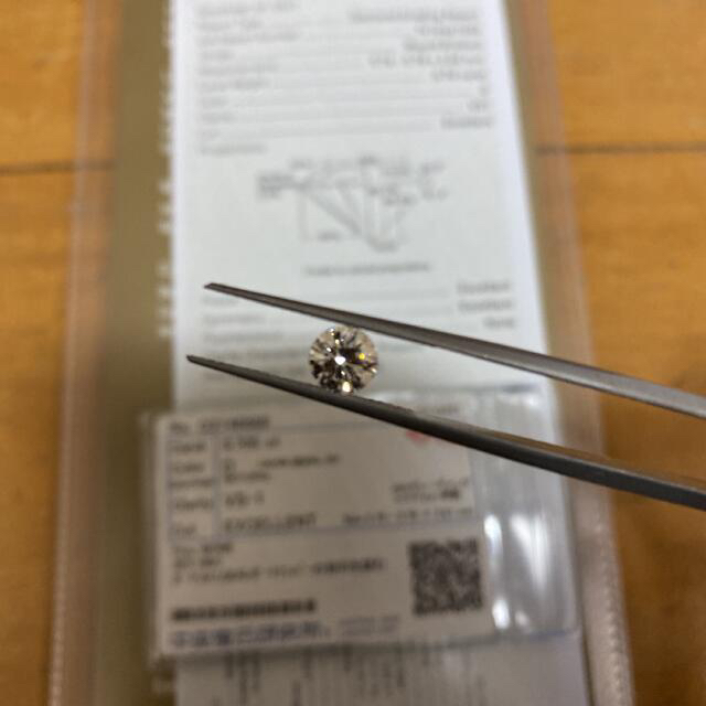 Sold ダイヤモンド 0.705ct D VS1 3EX H&C レディースのアクセサリー(その他)の商品写真