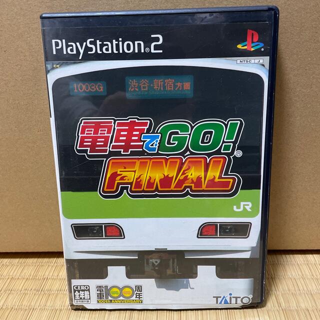 TAITO(タイトー)の電車でGO！ FINAL PS2 エンタメ/ホビーのゲームソフト/ゲーム機本体(家庭用ゲームソフト)の商品写真