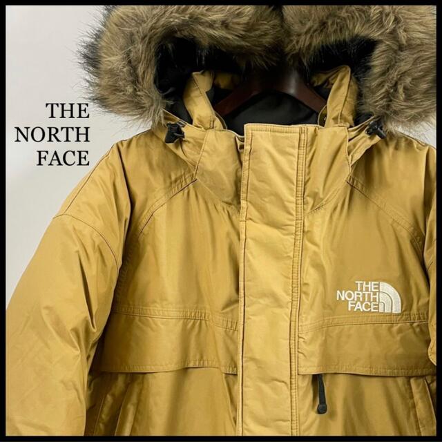 約60cm袖丈THE NORTH FACE ノースフェイス マクマードパーカ ダウン キャメル