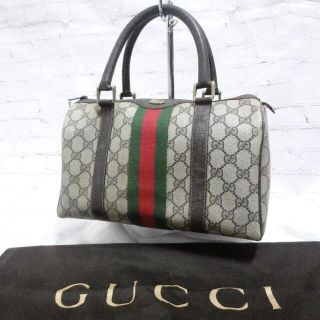 グッチ(Gucci)のグッチ  シェリーライン GGパターン ハンドバッグ ミニボストンバッグ(ボストンバッグ)