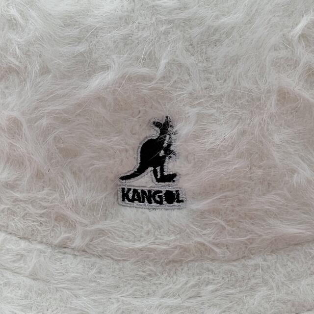 KANGOL(カンゴール)の【新品】KANGOL カンゴール バケットハット ファーハット ホワイト レディースの帽子(ハット)の商品写真