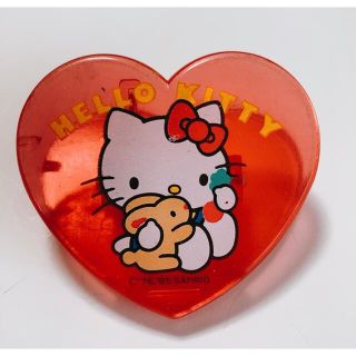 サンリオ(サンリオ)のHELLO KITTY キティちゃん　サンリオ　クリップ　レトロ　昭和(キャラクターグッズ)