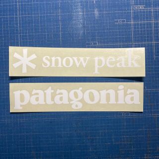 スノーピーク(Snow Peak)の【横幅20cm】カッティングシート加工(登山用品)