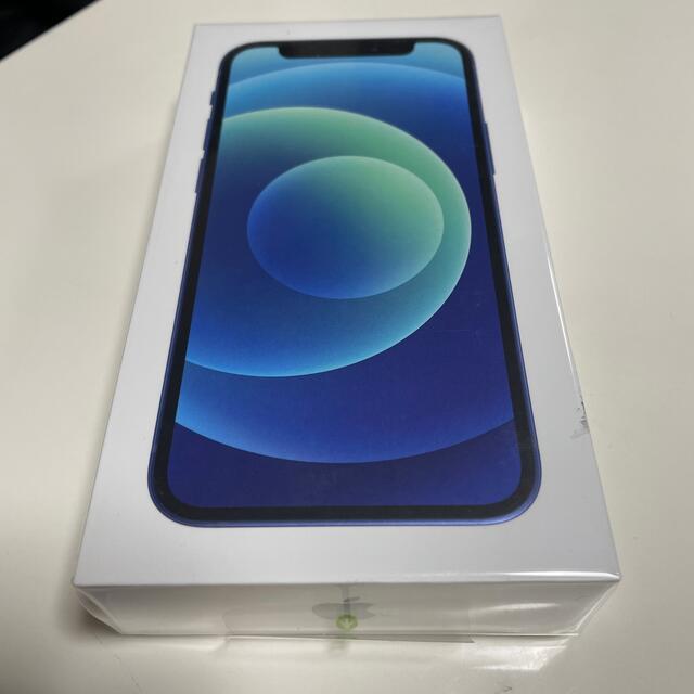 新品未使用アップル iPhone12 mini 64GB ブルー simフリー