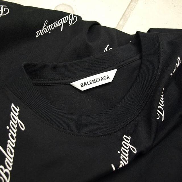 Balenciaga(バレンシアガ)のバレンシアガ・スクリプトロゴプリントTシャツドレス◇XSサイズ・2021SS レディースのワンピース(ミニワンピース)の商品写真