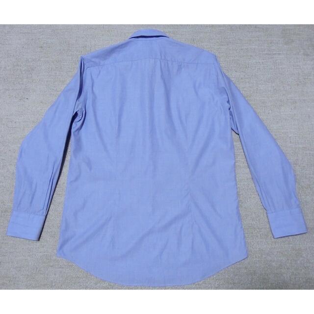 人吉 日本製 ブロード スプレッドカラー シャツ ブルー L 84 / ヒトヨシ メンズのトップス(シャツ)の商品写真