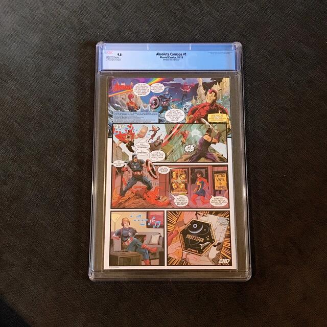 MARVEL(マーベル)のアブソリュートカーネイジ #1 バリアントカバー　CGC9.8 エンタメ/ホビーの漫画(アメコミ/海外作品)の商品写真