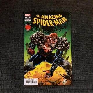 マーベル(MARVEL)のアメイジングスパイダーマン　#54 LGY#855 バリアントカバー　リーフ(アメコミ/海外作品)